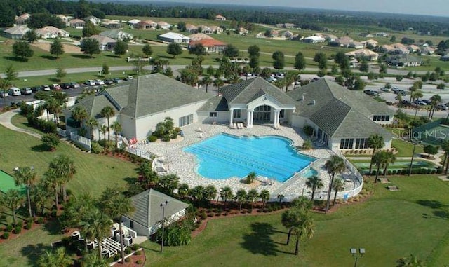 451 E Ireland Ct, Hernando, FL 34442 - view of subject property with a pool area