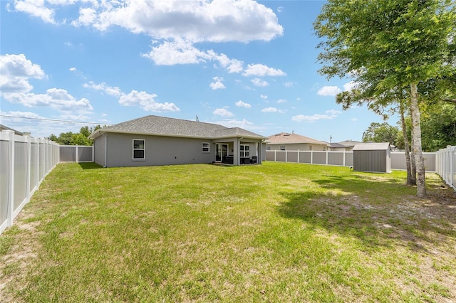 7442 SW 129th Ln, Ocala, FL 34473 - rear view of house featuring stucco siding