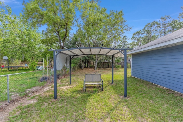 30 Bahia Trace Loop, Ocala, FL 34472 - view of yard featuring a pergola