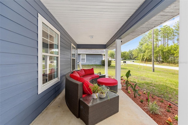 30 Bahia Trace Loop, Ocala, FL 34472 - porch with a lawn