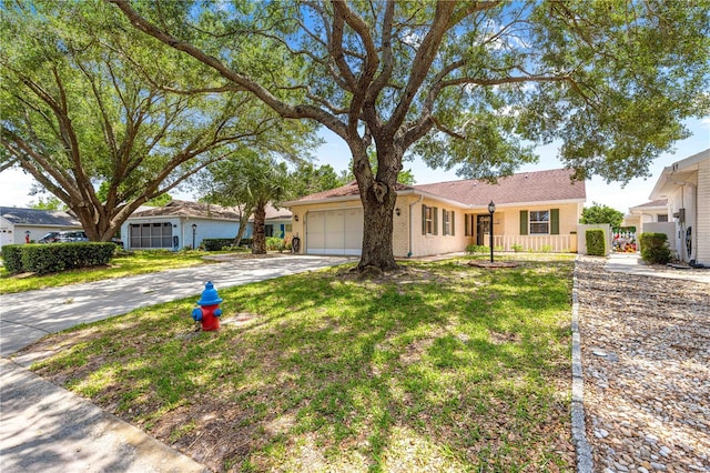 9266 SW 91st Cir, Ocala, FL 34481 - single story home featuring driveway, an attached garage, and brick siding