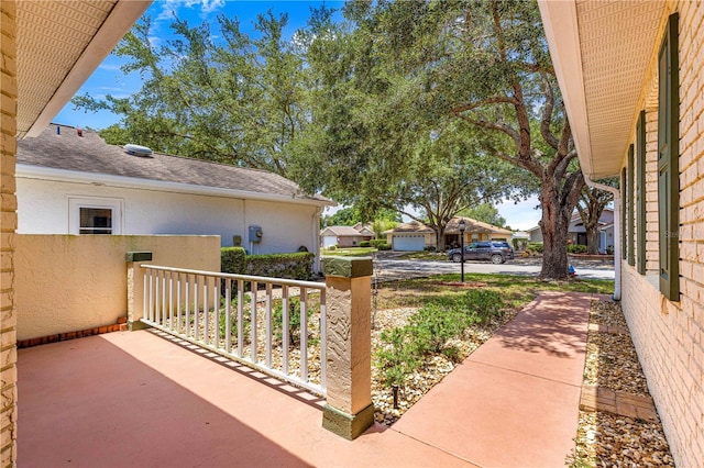 9266 SW 91st Cir, Ocala, FL 34481 - view of patio / terrace with a residential view