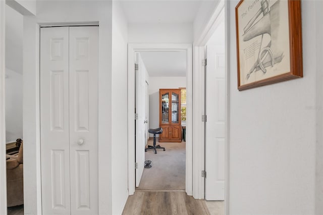1601 NE 47th Ct, Ocala, FL 34470 - hallway with wood finished floors