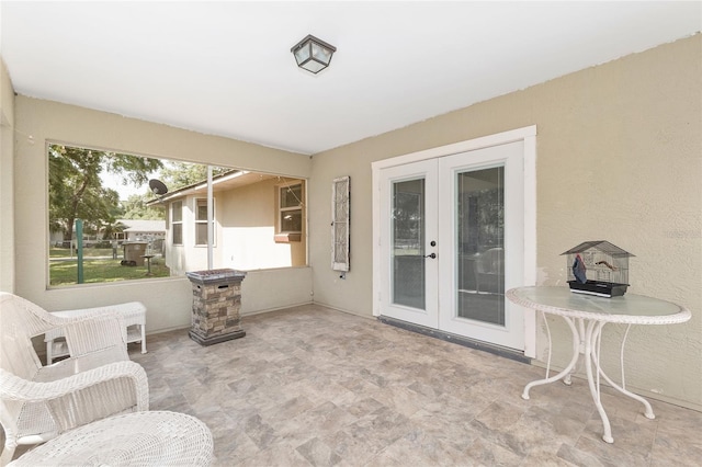 1601 NE 47th Ct, Ocala, FL 34470 - sunroom with french doors