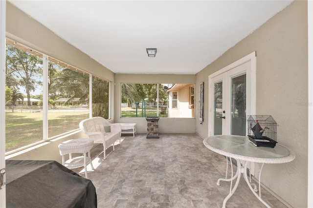 1601 NE 47th Ct, Ocala, FL 34470 - sunroom with french doors