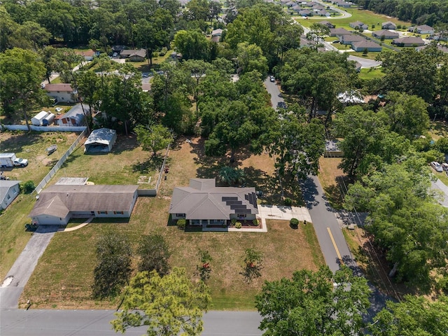 1601 NE 47th Ct, Ocala, FL 34470 - aerial view of residential area with a tree filled landscape