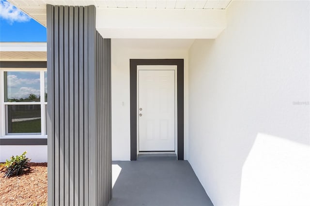 16697 SW 30 Avenue Rd, Ocala, FL 34473 - property entrance featuring stucco siding
