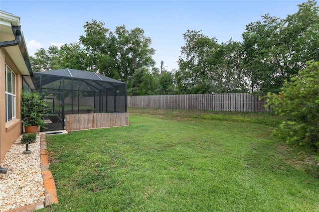12804 SE 90th Court Rd, Summerfield, FL 34491 - view of yard featuring a lanai
