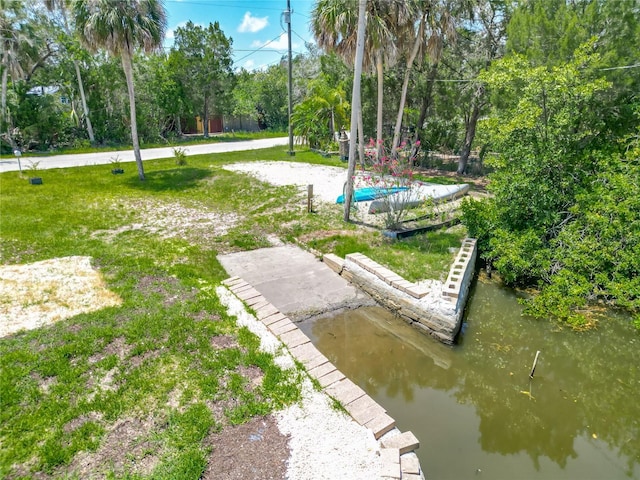1575 S Wallace Pt Unit 23, Crystal River, FL 34429 - dock with view of wooded area