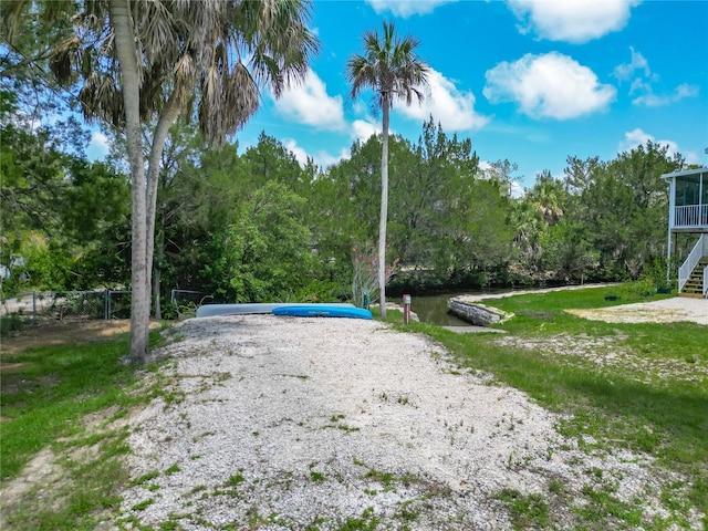1575 S Wallace Pt Unit 23, Crystal River, FL 34429 - view of yard with stairs