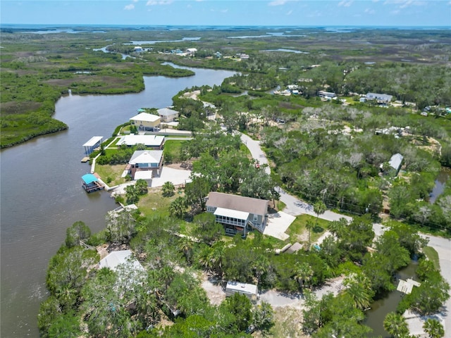 1575 S Wallace Pt Unit 23, Crystal River, FL 34429 - aerial overview of property's location featuring a large body of water