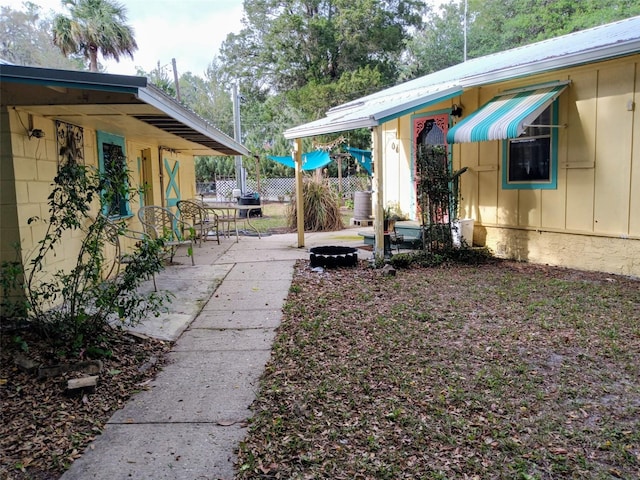 22736 SW 117th St, Dunnellon, FL 34431 - view of yard featuring a patio