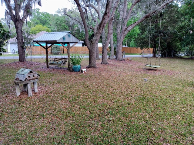22736 SW 117th St, Dunnellon, FL 34431 - view of yard with a gazebo