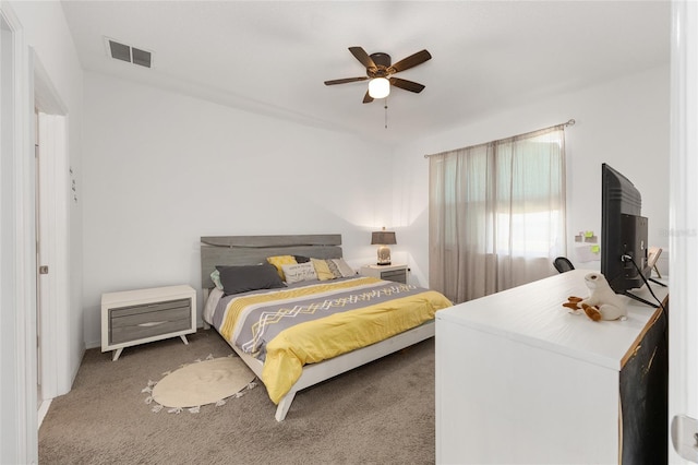 7571 SW 64th Street Rd, Ocala, FL 34474 - bedroom featuring carpet and a ceiling fan