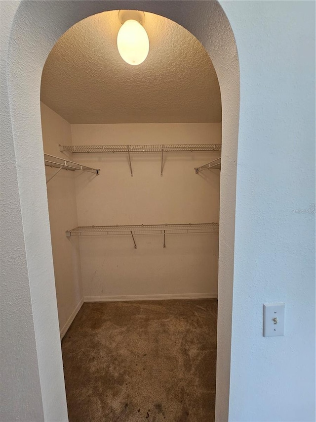 18 Fir Trail Dr, Ocala, FL 34472 - spacious closet with carpet flooring and arched walkways