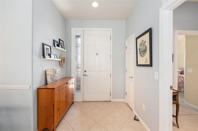 7333 SW 98th Ct, Ocala, FL 34481 - entrance foyer featuring light tile patterned flooring and baseboards