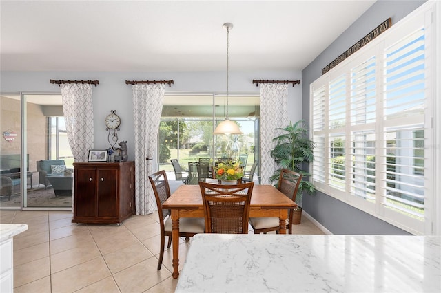 7333 SW 98th Ct, Ocala, FL 34481 - dining area featuring plenty of natural light and light tile patterned floors