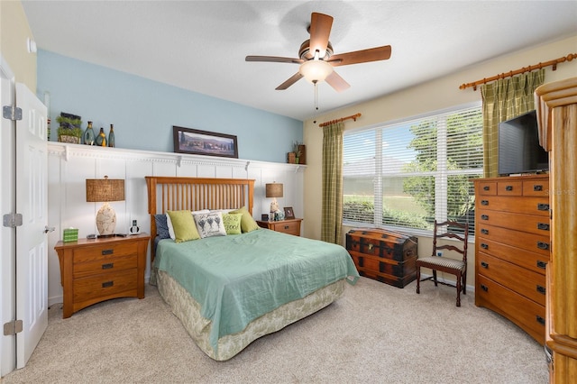 7333 SW 98th Ct, Ocala, FL 34481 - bedroom with carpet and a ceiling fan
