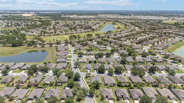 7333 SW 98th Ct, Ocala, FL 34481 - aerial view of property and surrounding area with a nearby body of water, nearby suburban area, and a golf course