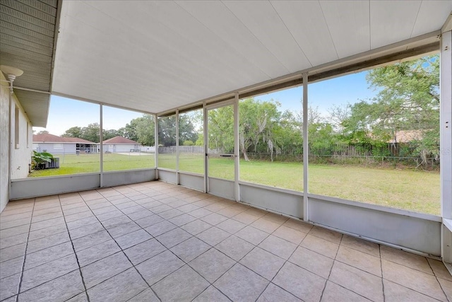 4331 SE 106th Pl, Belleview, FL 34420 - view of unfurnished sunroom