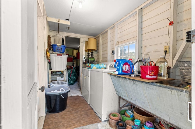 1405 NE 55th St, Ocala, FL 34479 - washroom with separate washer and dryer