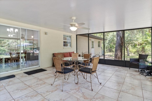 14131 SE 86th Ter, Inglis, FL 34449 - view of sunroom