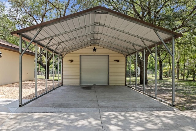 14131 SE 86th Ter, Inglis, FL 34449 - view of parking featuring a garage