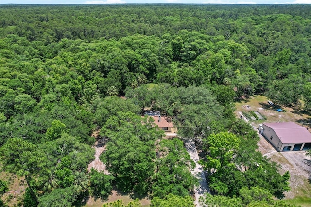 14131 SE 86th Ter, Inglis, FL 34449 - bird's eye view of a heavily wooded area