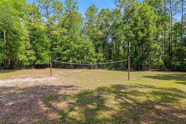 12495 SW 66th St, Ocala, FL 34481 - view of yard featuring volleyball court
