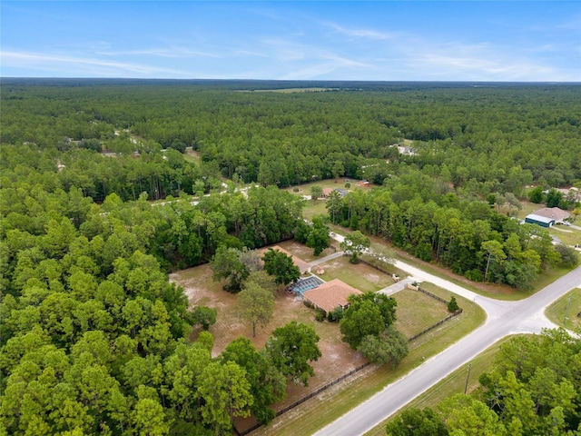 12495 SW 66th St, Ocala, FL 34481 - drone / aerial view of a forest