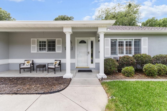 14481 SW 112th Cir, Dunnellon, FL 34432 - entrance to property featuring covered porch