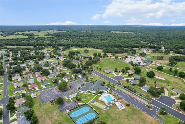 14481 SW 112th Cir, Dunnellon, FL 34432 - aerial view of property's location featuring a heavily wooded area