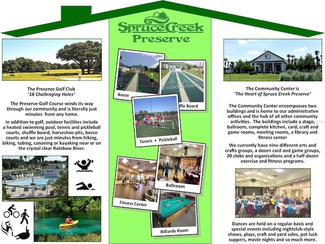14481 SW 112th Cir, Dunnellon, FL 34432 - view of marketing collateral with multiple images