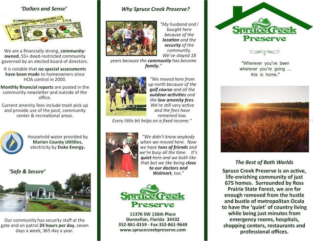 14481 SW 112th Cir, Dunnellon, FL 34432 - view of marketing collateral with multiple images