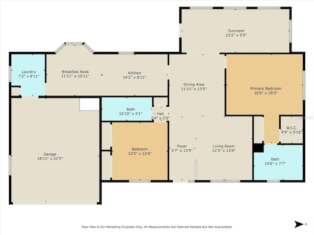 14481 SW 112th Cir, Dunnellon, FL 34432 - property floor plan