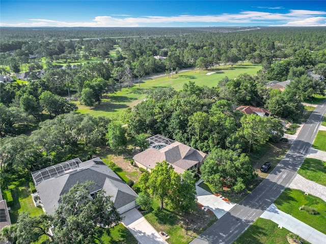 16 Ryewood Cir, Homosassa, FL 34446 - aerial overview of property's location with a heavily wooded area