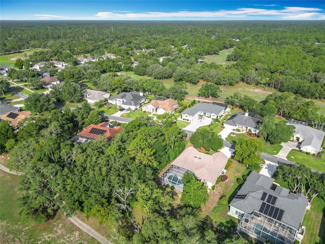 16 Ryewood Cir, Homosassa, FL 34446 - aerial view of property's location with a forest and nearby suburban area