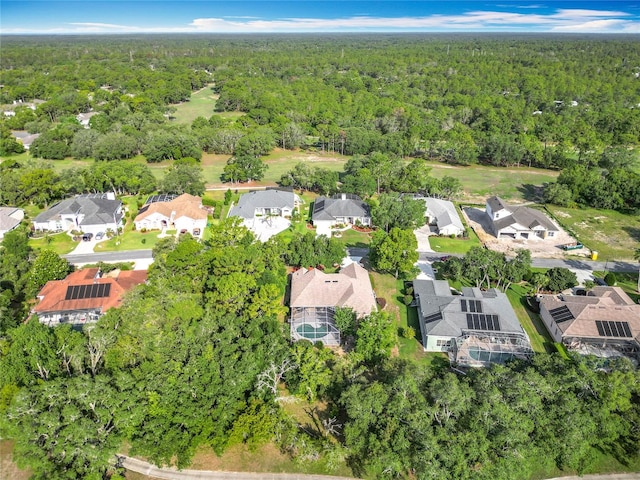 16 Ryewood Cir, Homosassa, FL 34446 - aerial view of property's location with a forest and nearby suburban area
