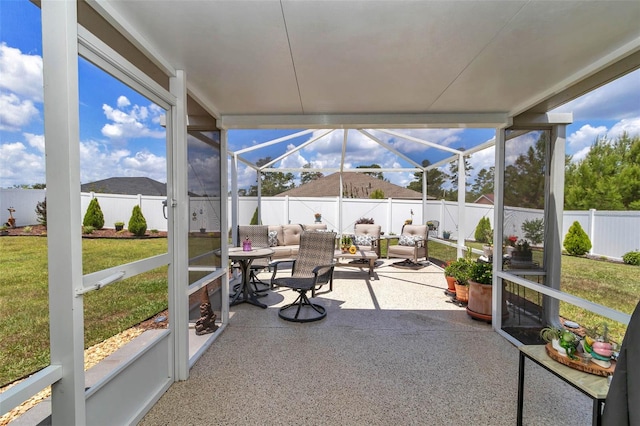 16969 SW 40th Cir, Ocala, FL 34473 - sunroom / solarium with outdoor lounge area