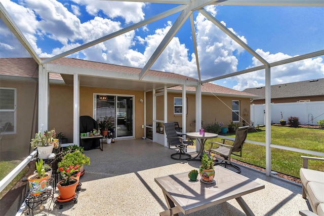 16969 SW 40th Cir, Ocala, FL 34473 - sunroom featuring outdoor dining space