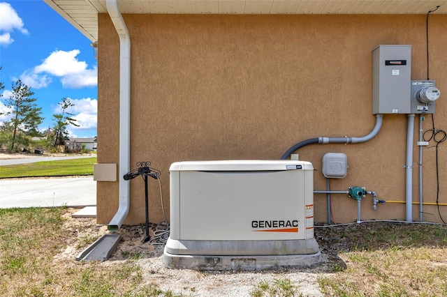 16969 SW 40th Cir, Ocala, FL 34473 - exterior view of a power unit, electric meter, and stucco siding