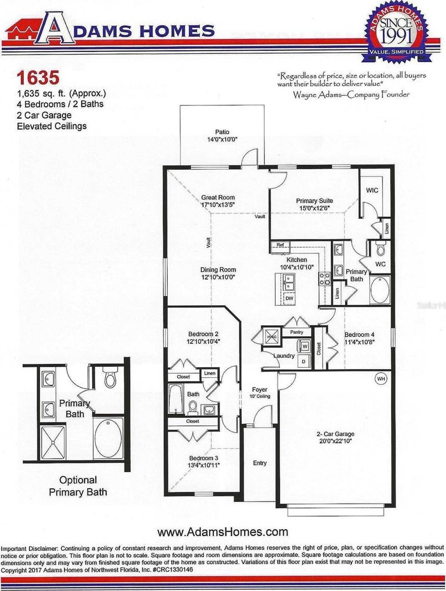 3143 NE 46th Ave, Ocala, FL 34470 - home floor plan