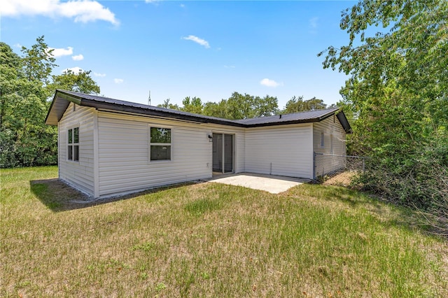 4095 SW 144th St, Ocala, FL 34473 - view of front of house featuring metal roof and a patio