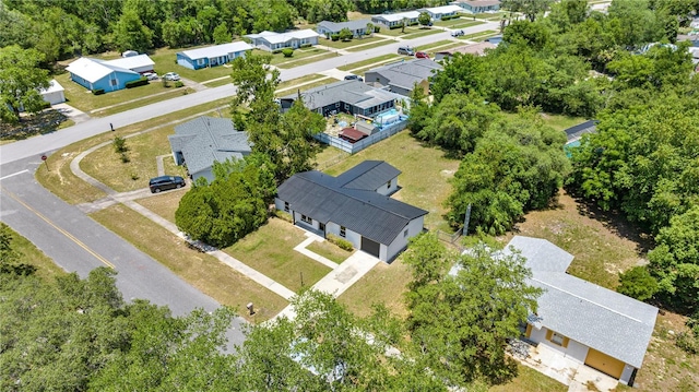 4095 SW 144th St, Ocala, FL 34473 - aerial perspective of suburban area