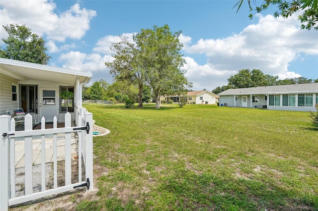 6448 SW 111th Pl, Ocala, FL 34476 - view of yard with a gate