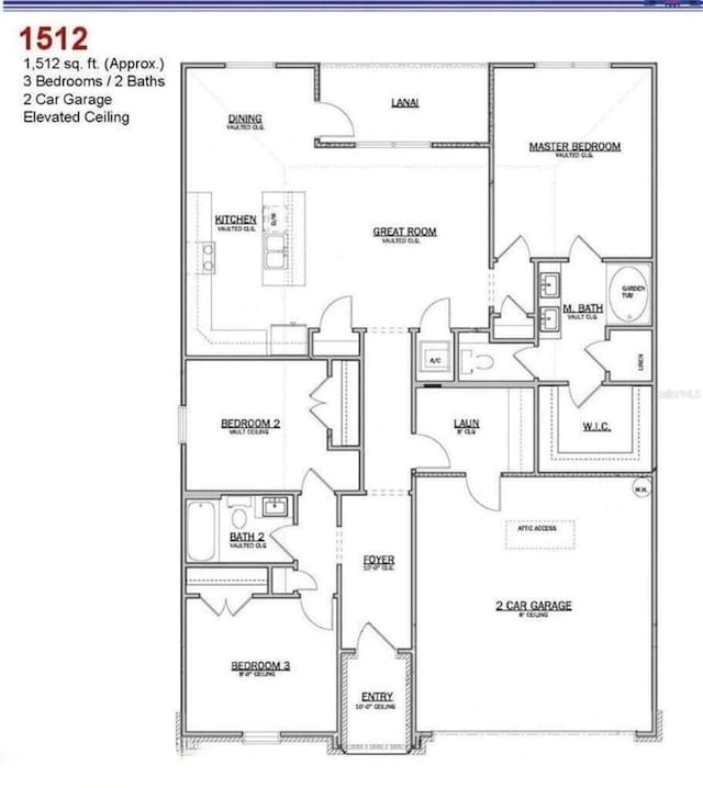 3131 NE 46th Ave, Ocala, FL 34470 - home floor plan