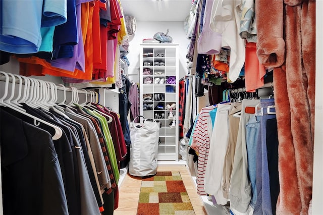 8785 SW 93rd Ln Unit C, Ocala, FL 34481 - spacious closet featuring light wood-style flooring