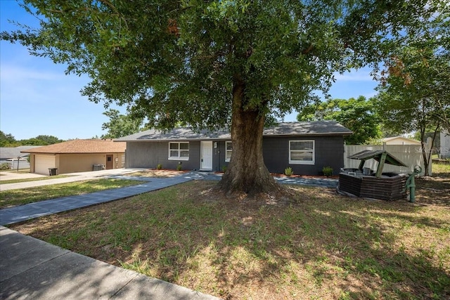 219 Marion Oaks Ln, Ocala, FL 34473 - single story home with a front lawn and concrete driveway