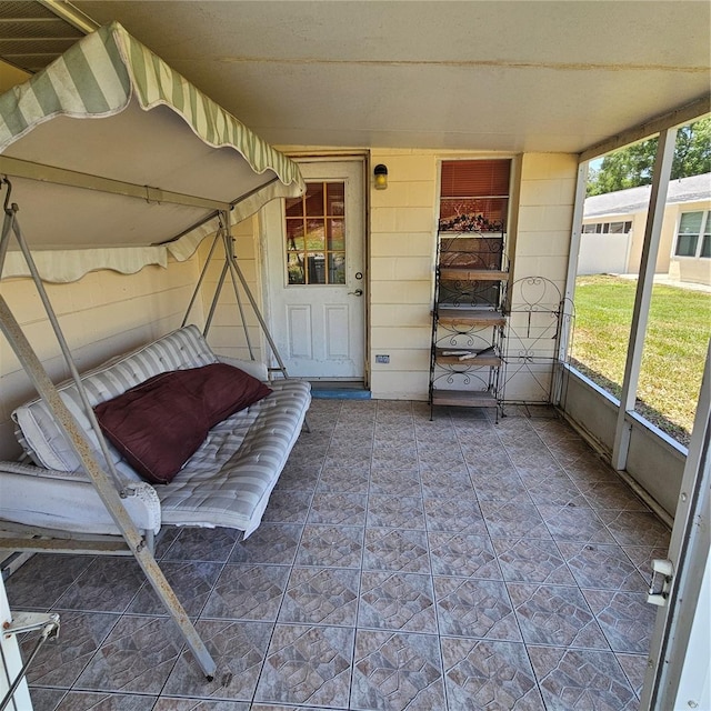 8635 SW 95th St Unit G, Ocala, FL 34481 - sunroom / solarium featuring healthy amount of natural light
