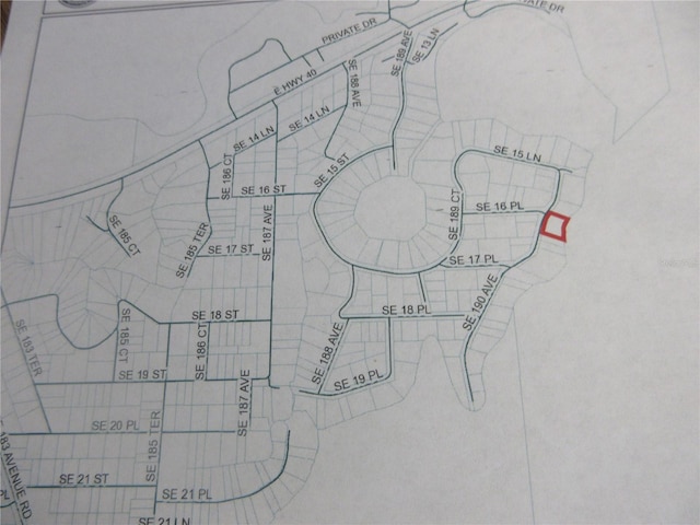 1675 SE 190th Ave, Silver Springs, FL 34488 - map of parcels